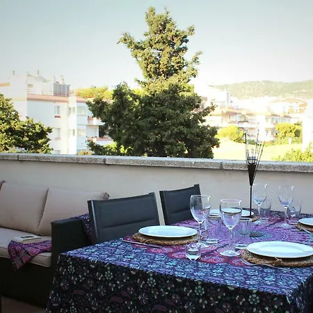 ático 2 Min A Playa San Sebastían Appartamento Sitges